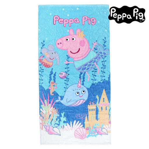 Toalha de Praia Peppa Pig 75495 Algodão Azul